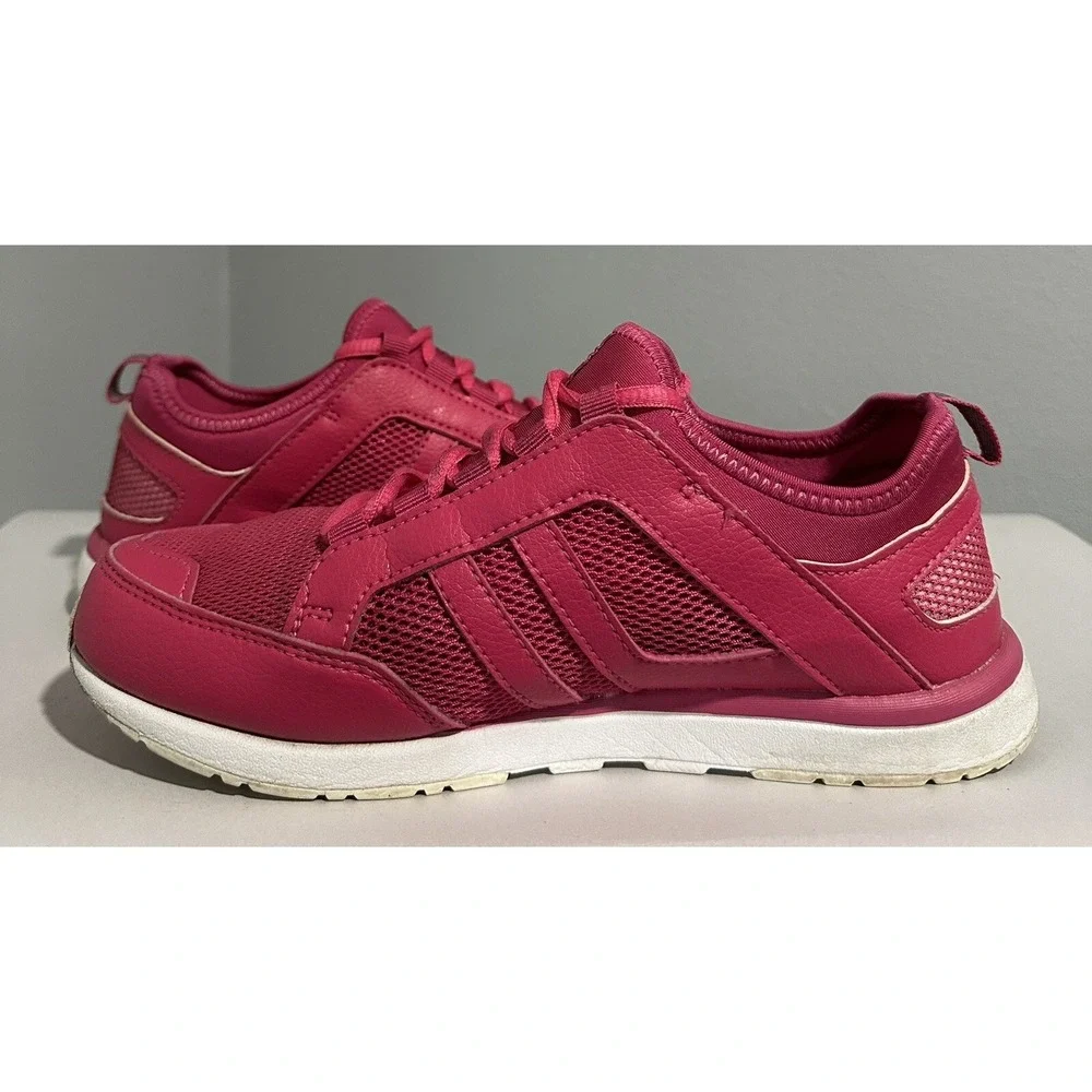 361 Degrees Sport Life Sneakers Womens Sz 7 Pink Running Shoes Great Cond